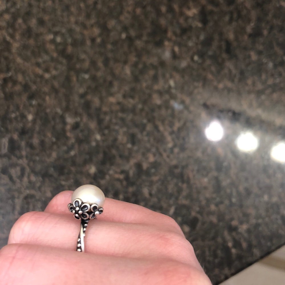 Pandora sterling silver size 5 ring